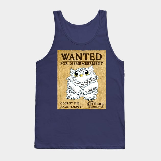 WANTED: Owl Bear Tank Top by AmberStone